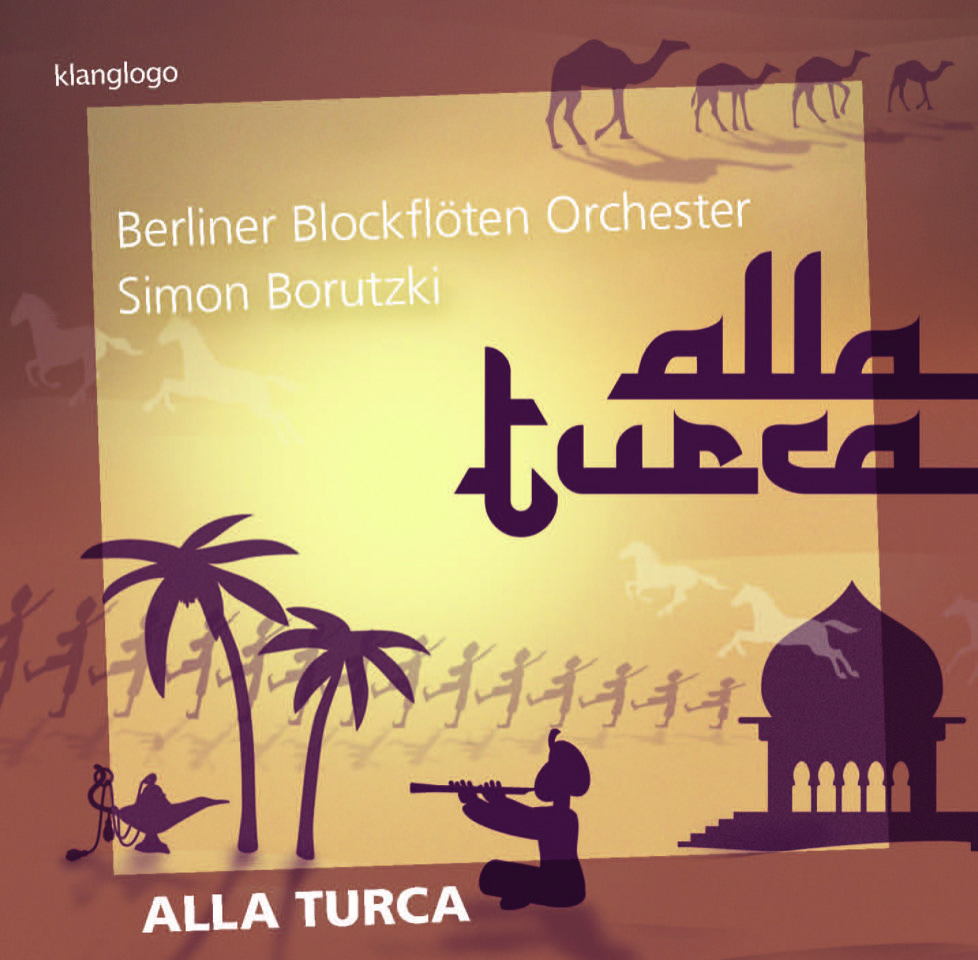 CD Berliner Blockflöten Orchester Alla Turca Cover